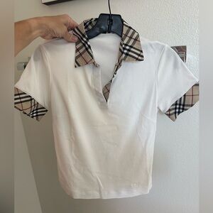 Burberry top. Size S